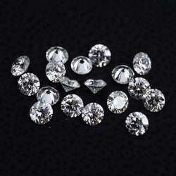 Diament laboratoryjny 0.1 ct na prezent walentynkowy lub do biżuterii w pudełku