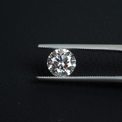 Lab grown diamond round Brilliant cut 1.00 ct D color VVS2