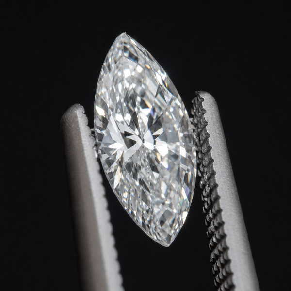 Diament Laboratoryjny Marquise 1.01 ct barwa D czystość VVS2 certyfikat IGI
