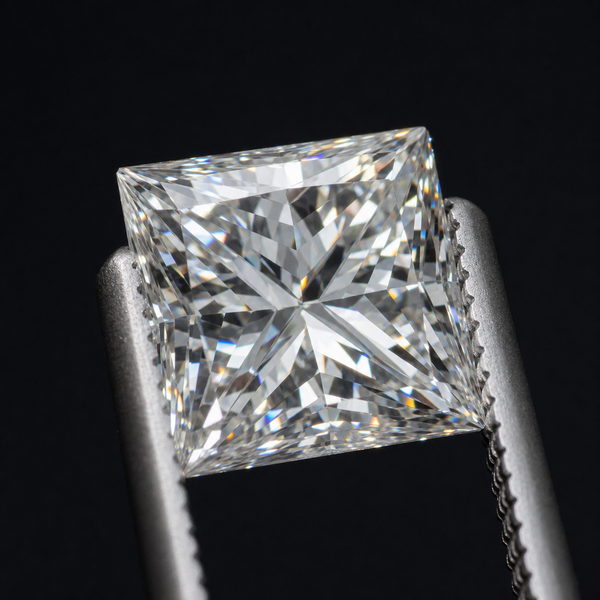 Diament Laboratoryjny Princess 1.04 ct barwa D czystość VVS2 certyfikat IGI