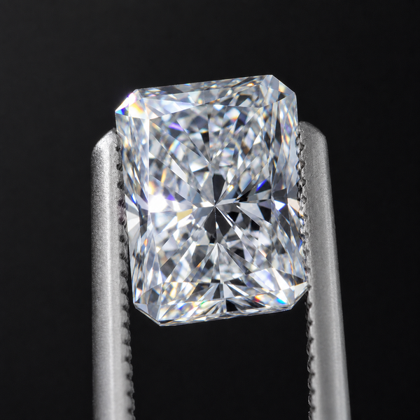 Diament Laboratoryjny Radiant 1.05 ct barwa D czystość VVS2